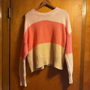 American Eagle Pink Sweater Size L